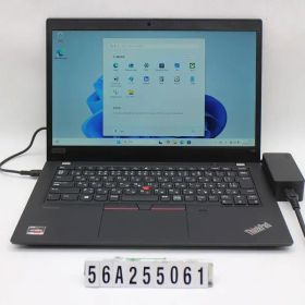 Lenovo ThinkPad X13 Gen1 Ryzen 5 Pro 4650U 2.1GHz/8GB/256GB(SSD)/13.3W/FHD(1920x1080)/Win11 【56A255061】