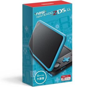 【整備済み品】 Newニンテンドー2DS LL ブラック×ターコイズ SDカードフォーマット済 [video game]