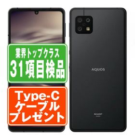 【中古】 SHG07 AQUOS sense6s ブラック SIMフリー 本体 au スマホ シャープ 【あす楽】 【保証あり】 【送料無料】 shg07bk7mtm