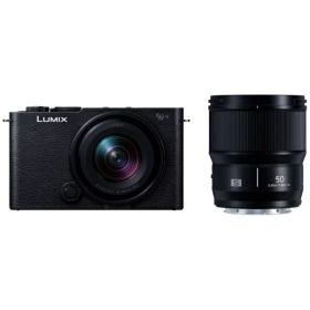 Panasonic｜パナソニック LUMIX S9 広角ズームレンズ・単焦点レンズキット ミラーレス一眼カメラ ジェットブラック DC-S9W-K [ズームレンズ+単焦点レンズ]