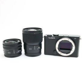 【中古】 《美品》 Panasonic LUMIX S9 ダブルレンズキット DC-S9W-K ジェットブラック [ デジタルカメラ ]