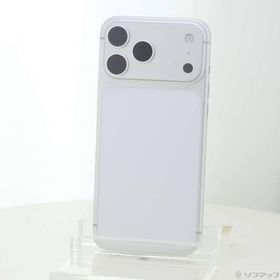 〔中古〕Apple(アップル) iPhone17 Pro Max 512GB シルバー MFYC4J／A SIMフリー〔258-ud〕