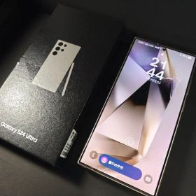 【美品】Galaxy S24 Ultra 国内版 チタニウムグレー 256GB