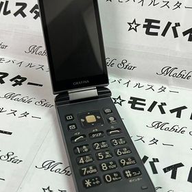 「モバイルスター」美品 SIMフリー GRATINA KYF39 黒