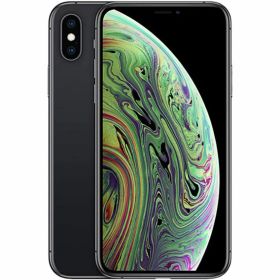【中古】【安心保証】 iPhoneXS[64GB] SIMフリー スペースグレイ