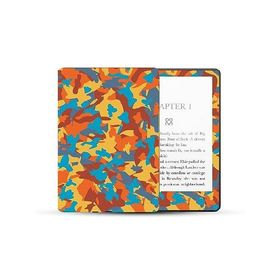MightySkins Skin Compatible with Kindle Paperwhite 5 6.8-inch 11th Gen (2021) Full Wrap - Retro Camouflage | Protective, and Unique Vinyl _並行輸入