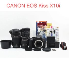 Canon EOS Kiss X10i標準&望遠ダブルレンズセット
