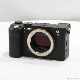 【中古】SONY(ソニー) α7C ボディ ブラック ILCE-7C B 【262-ud】