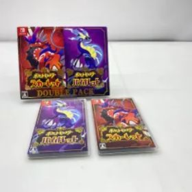 05w17614 (株)ポケモン ”ポケットモンスター スカーレット バイオレット ダブルパック” Nintendo Switch ゲームソフト BFC-HAC-ZAAEA-JPN 【中古品】