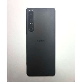 Xperia 1 IV ブラック 256gb 本体 残債なし SOG06 美品(スマートフォン本体)