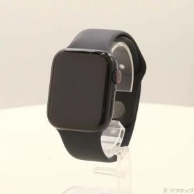 【中古】Apple(アップル) Apple Watch SE 第2世代 GPS + Cellular 44mm ミッドナイトアルミニウムケース ミッドナイトスポーツバンド 【262-ud】