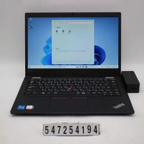 Lenovo ThinkPad L13 Gen2 Core i5 1135G7 2.4GHz/8GB/256GB(SSD)/13.3W/FWXGA(1366x768)/Win11 【547254194】