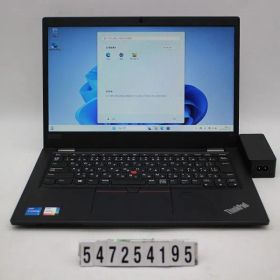 Lenovo ThinkPad L13 Gen2 Core i5 1135G7 2.4GHz/8GB/256GB(SSD)/13.3W/FWXGA(1366x768)/Win11 【547254195】