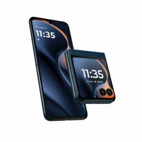 【エントリーで更にポイントアップ 2/5(木)23:59まで！】モトローラ MOTOROLA motorola razr 60 6.9+3.6型 12GB/512GB ジブラルタルシーネイビー SIMフリースマートフォン PB8E0000JP フリップ 折りたたみ式 PB8E000