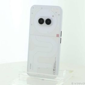 〔中古〕Nothing Nothing Phone (2a) 128GB ミルク A10400066 SIMフリー〔258-ud〕