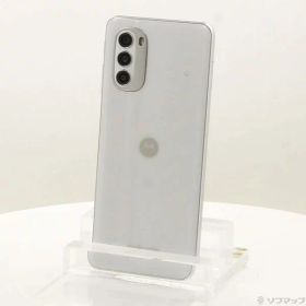 【中古】Motorola(モトローラ) moto g52j 5G 128GB パールホワイト PATM0001JP SIMフリー 【344-ud】