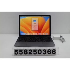 ノートパソコン Apple MacBook Retina 12in 2017 A1534 スペースグレイ A1534 Core m3 7Y32 1.2GHz/8GB/256GB(SSD)/12W/WQXGA(2304x1440)