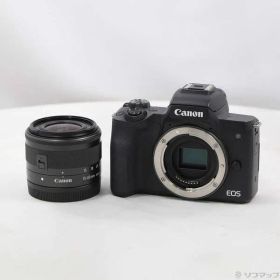 ソフマップ 〔中古品〕 EOS Kiss M EF-M15-45 IS STM レンズキット ブラック【251】