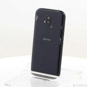【中古】FCNT らくらくスマートフォン 64GB ネイビー F-52B docomo SIMフリー 【262-ud】