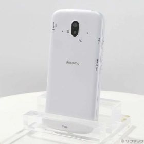 【中古】FCNT らくらくスマートフォン 64GB ホワイト F-52B docomo SIMフリー 【349-ud】