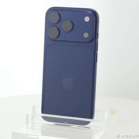 〔中古〕Apple(アップル) iPhone17 Pro 1TB ディープブルー MG8F4J／A SIMフリー〔258-ud〕