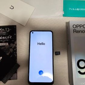 【美品】OPPO Reno9 A 付属品完備 SDカード付