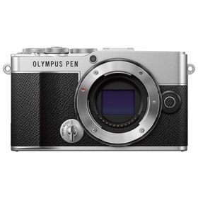 オリンパス(OLYMPUS)の新品 OM PEN E-P7 シルバー ボディ 1年保証 大手量販店購入(ミラーレス一眼)