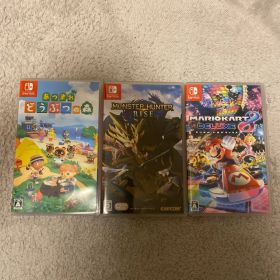 あつまれどうぶつの森 マリオカート8 モンスターハンターライズ セット