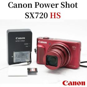 美品 Canon Power Shot SX720 HS レッド デジタルカメラ