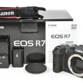 ★極美品！CANON キャノン EOS R7 ボディ ミラーレス一眼 カメラ 元箱付！★
