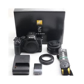 Nikon ミラーレス一眼カメラ Z50 レンズキット NIKKOR Z DX 16-50mm f/3.5-6.3 VR付属 Z50LK16-50 ブラック