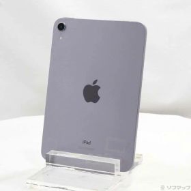 【中古】Apple(アップル) iPad mini 第6世代 64GB パープル 3J366J／A Wi-Fi 【371-ud】