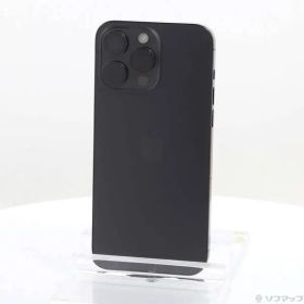 ソフマップ 〔中古品〕 iPhone15 Pro Max 256GB ブラックチタニウム MU6P3J／A SIMフリー【269】