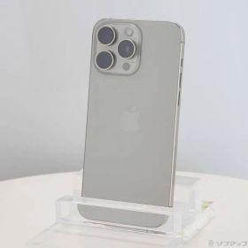 ソフマップ 〔中古品〕 iPhone15 Pro Max 256GB ナチュラルチタニウム MU6R3J／A SIMフリー【305】