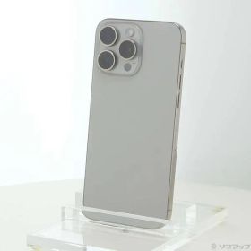 ソフマップ 〔中古品〕 iPhone15 Pro Max 256GB ナチュラルチタニウム MU6R3J／A SIMフリー【349】