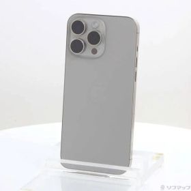 ソフマップ 〔中古品〕 iPhone15 Pro Max 256GB ナチュラルチタニウム MU6R3J／A SIMフリー【262】