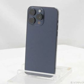 ソフマップ 〔中古品〕 iPhone15 Pro Max 1TB ブルーチタニウム MU723J／A SIMフリー【295】