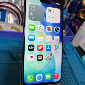 動作確認済み iPhone 15 Pro Max 256GB バッテリー85%