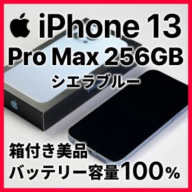 iPhone 13 Pro Max 256GB シエラブルー本体
