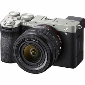 ソニー フルサイズミラーレス一眼カメラ「α7C II」ズームレンズキット（シルバー） ILCE-7CM2L-S SONY