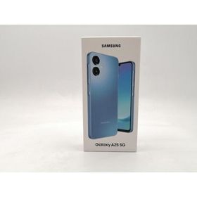 【未使用】SAMSUNG ymobile 【SIMフリー】 Galaxy A25 5G ブルー 4GB 64GB SCSBC1【ECセンター】保証期間３ヶ月