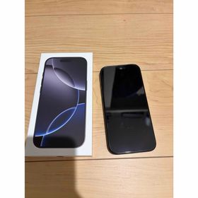 アイフォーン(iPhone)のiPhone16Pro 512GB ブラックチタニウム(スマートフォン本体)