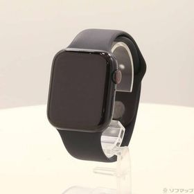 〔中古〕Apple(アップル) Apple Watch SE 第2世代 GPS + Cellular 44mm ミッドナイトアルミニウムケース ミッドナイトスポーツバンド〔262-ud〕