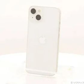 ソフマップ 〔中古品〕 iPhone13 128GB スターライト MLND3J／A SIMフリー【305】