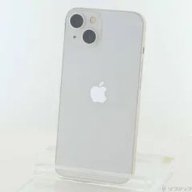 ソフマップ 〔中古品〕 iPhone13 128GB スターライト MLND3J／A SIMフリー【371】