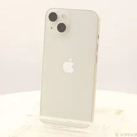 ソフマップ 〔中古品〕 iPhone13 128GB スターライト MLND3J／A SIMフリー【258】