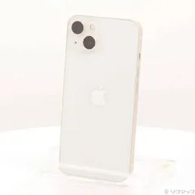 ソフマップ 〔中古品〕 iPhone13 128GB スターライト MLND3J／A SIMフリー【269】
