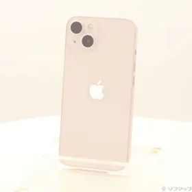 ソフマップ 〔中古品〕 iPhone13 128GB ピンク MLNE3J／A SIMフリー【276】