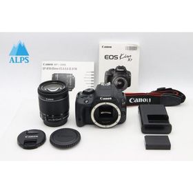 良品 Canon キヤノン EOS Kiss X7 ボディ + EF-S 18-55 IS STM レンズキット デジタル一眼レフカメラ 260131o【アルプスカメラ】