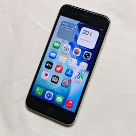 iPhone SE3 64GB バッテリー100％ SIMフリー 指紋認証対応